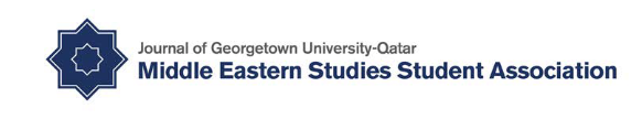 image of Journal of Georgetown University-Qatar Middle Eastern Studies Student Association